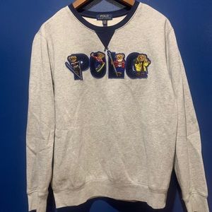 Polo Sweatshirt! EUC. Worn once!